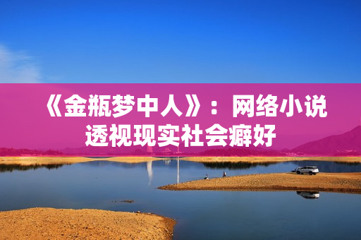 《金瓶梦中人》：网络小说透视现实社会癖好