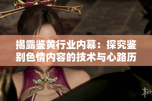 揭露鉴黄行业内幕：探究鉴别色情内容的技术与心路历程
