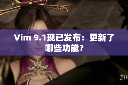 Vim 9.1现已发布：更新了哪些功能？