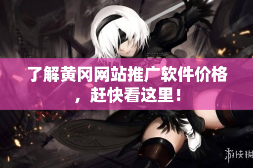 了解黄冈网站推广软件价格，赶快看这里！