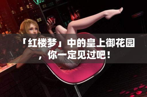 「红楼梦」中的皇上御花园，你一定见过吧！