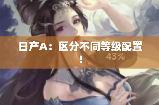 日产A：区分不同等级配置！