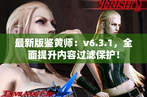 最新版鉴黄师：v6.3.1，全面提升内容过滤保护！