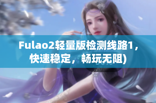Fulao2轻量版检测线路1，快速稳定，畅玩无阻)