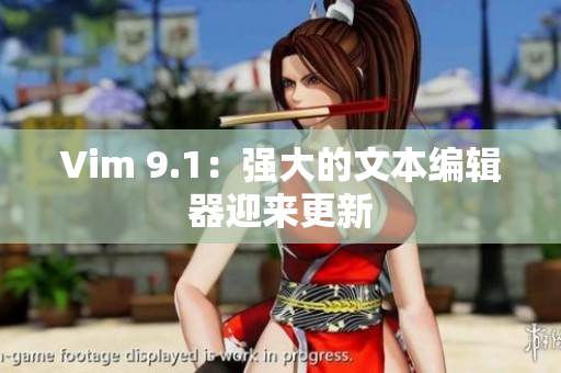 Vim 9.1：强大的文本编辑器迎来更新
