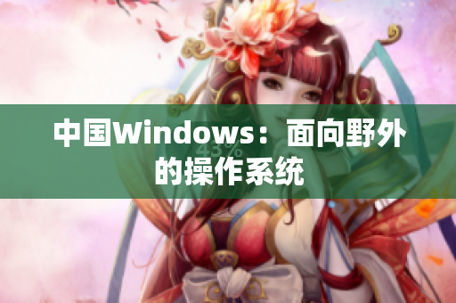 中国Windows：面向野外的操作系统
