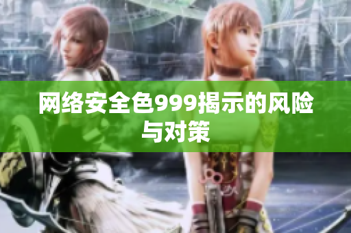 网络安全色999揭示的风险与对策