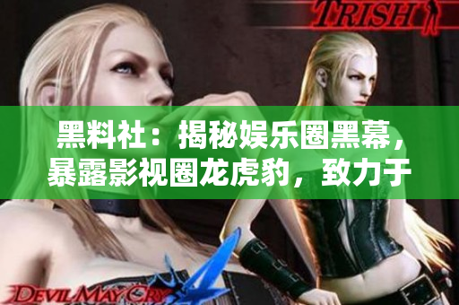 黑料社：揭秘娱乐圈黑幕，暴露影视圈龙虎豹，致力于娱乐圈内幕报道