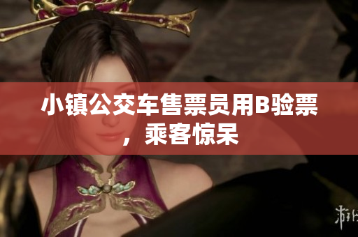 小镇公交车售票员用B验票，乘客惊呆