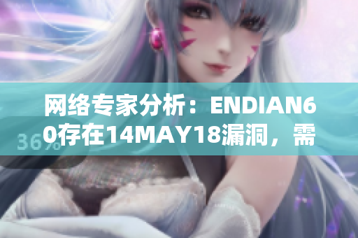 网络专家分析：ENDIAN60存在14MAY18漏洞，需立即修复
