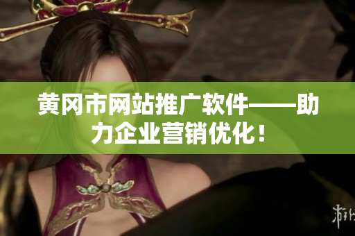 黄冈市网站推广软件——助力企业营销优化！