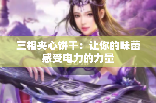 三相夹心饼干：让你的味蕾感受电力的力量