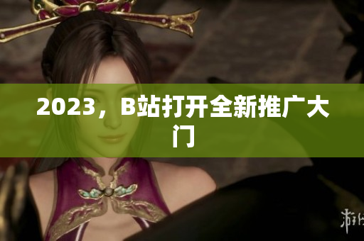 2023，B站打开全新推广大门