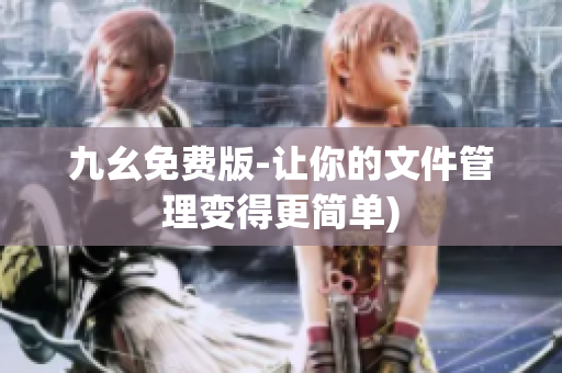 九幺免费版-让你的文件管理变得更简单)