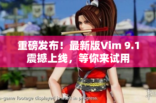 重磅发布！最新版Vim 9.1震撼上线，等你来试用