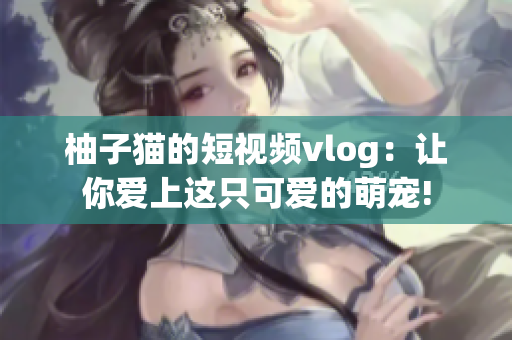 柚子猫的短视频vlog：让你爱上这只可爱的萌宠!