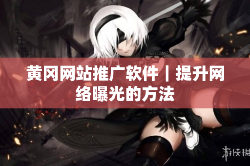 黄冈网站推广软件｜提升网络曝光的方法