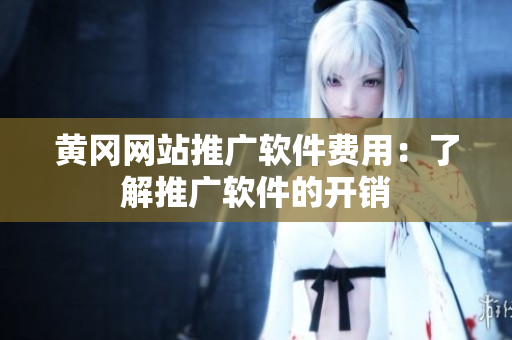 黄冈网站推广软件费用：了解推广软件的开销