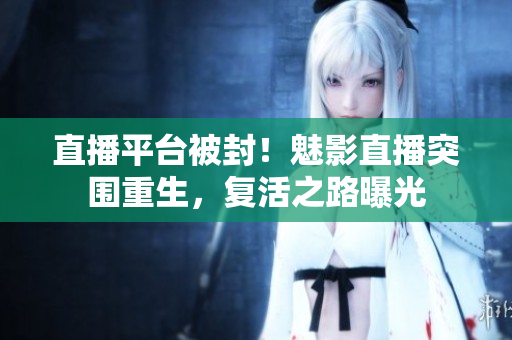 直播平台被封！魅影直播突围重生，复活之路曝光