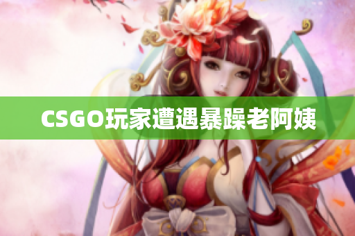 CSGO玩家遭遇暴躁老阿姨