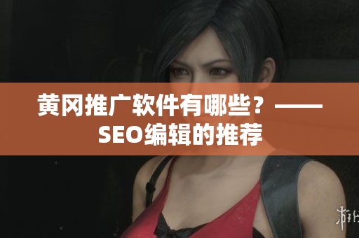 黄冈推广软件有哪些？——SEO编辑的推荐