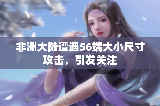 非洲大陆遭遇56端大小尺寸攻击，引发关注