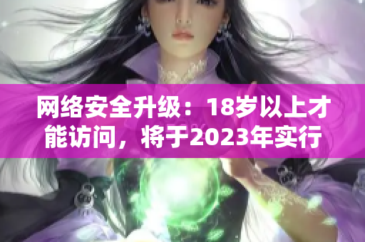 网络安全升级：18岁以上才能访问，将于2023年实行