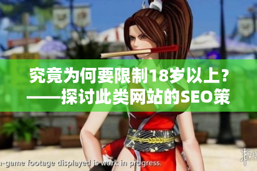 究竟为何要限制18岁以上？——探讨此类网站的SEO策略