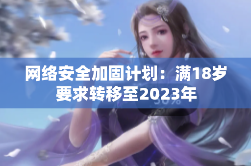 网络安全加固计划：满18岁要求转移至2023年