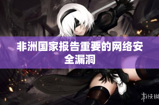 非洲国家报告重要的网络安全漏洞