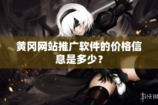 黄冈网站推广软件的价格信息是多少？