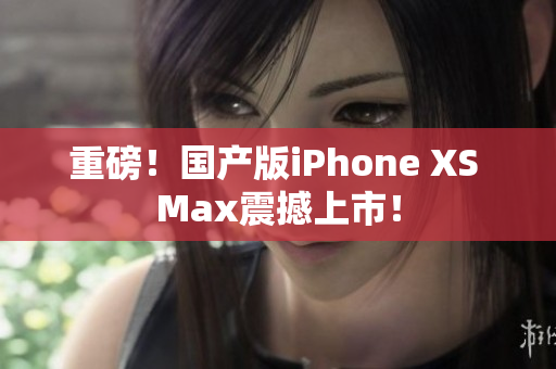 重磅！国产版iPhone XS Max震撼上市！