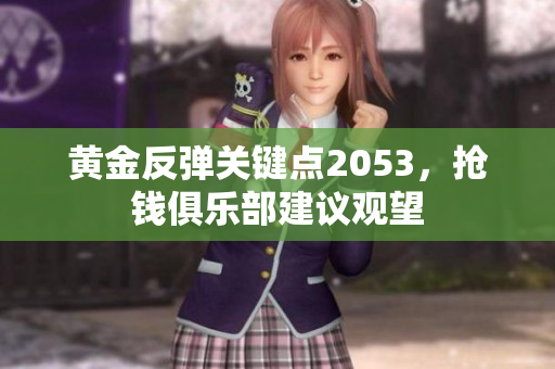 黄金反弹关键点2053，抢钱俱乐部建议观望