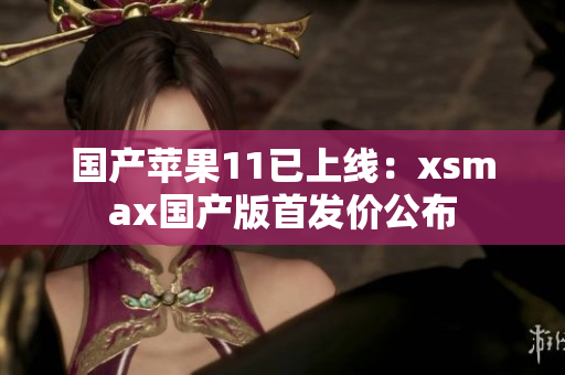 国产苹果11已上线：xsmax国产版首发价公布
