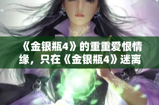 《金银瓶4》的重重爱恨情缘，只在《金银瓶4》迷离文中领悟