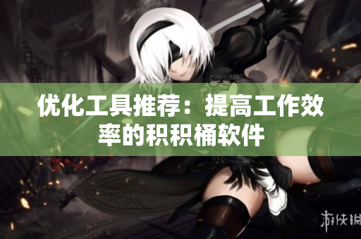 优化工具推荐：提高工作效率的积积桶软件
