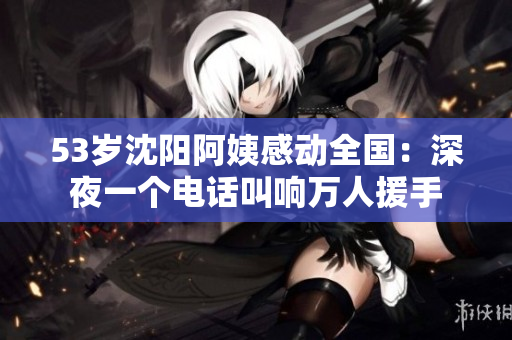 53岁沈阳阿姨感动全国：深夜一个电话叫响万人援手