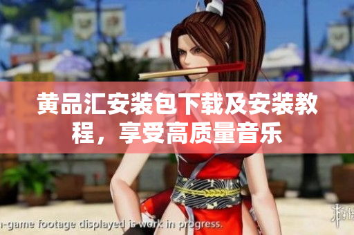 黄品汇安装包下载及安装教程，享受高质量音乐