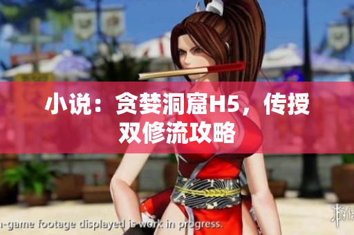 小说：贪婪洞窟H5，传授双修流攻略