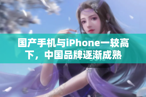 国产手机与iPhone一较高下，中国品牌逐渐成熟