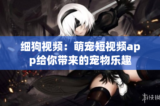 细狗视频：萌宠短视频app给你带来的宠物乐趣