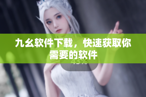 九幺软件下载，快速获取你需要的软件