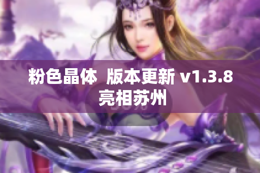 粉色晶体  版本更新 v1.3.8 亮相苏州