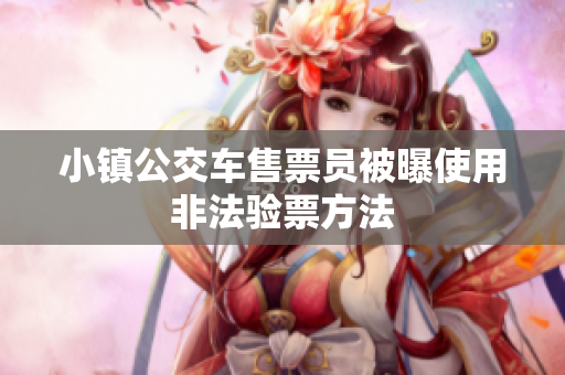 小镇公交车售票员被曝使用非法验票方法