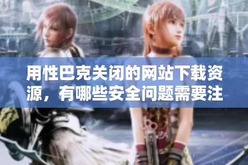 用性巴克关闭的网站下载资源，有哪些安全问题需要注意？