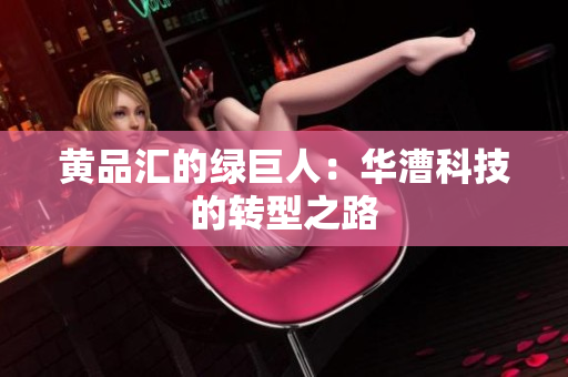 黄品汇的绿巨人：华漕科技的转型之路