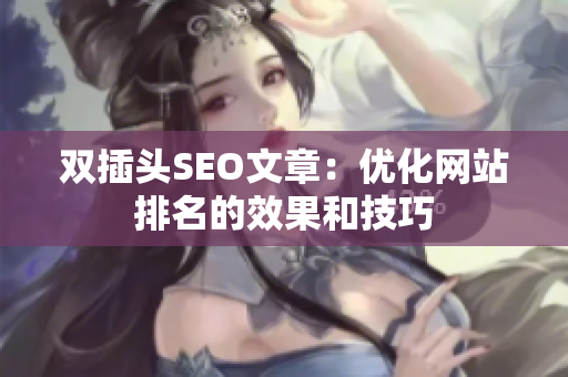 双插头SEO文章：优化网站排名的效果和技巧