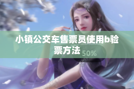 小镇公交车售票员使用b验票方法
