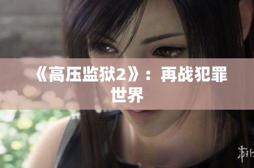 《高压监狱2》：再战犯罪世界