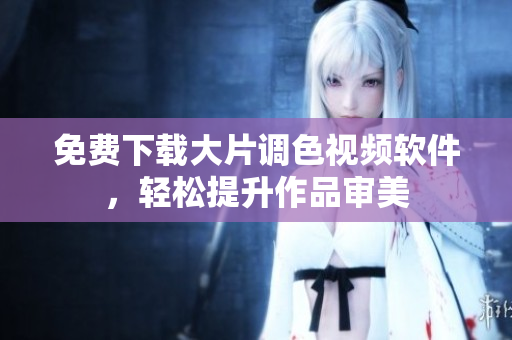 免费下载大片调色视频软件，轻松提升作品审美